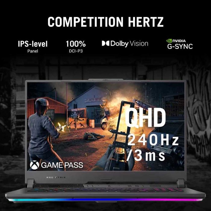 Asus ROG Strix SCAR 18/RTX 5090 24GB/18"/WQXGA 16:10 IPS 240Hz 3ms