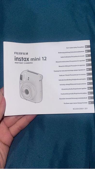 Instax mini 12,Фотоаппарт