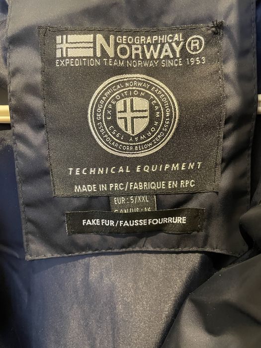 Дамско яке Geografical Norway, 2XL