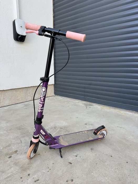 Trotinetă copii OXELO MID 5 cu suspensii și frână pe ghidon