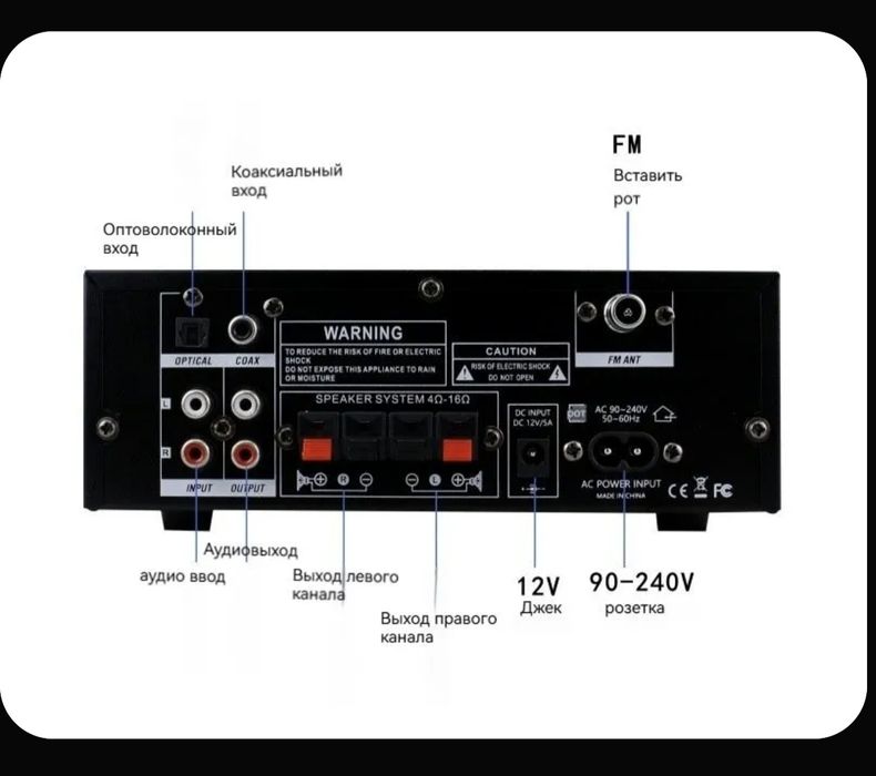 Усилитель AK-55 Новый. Без торга