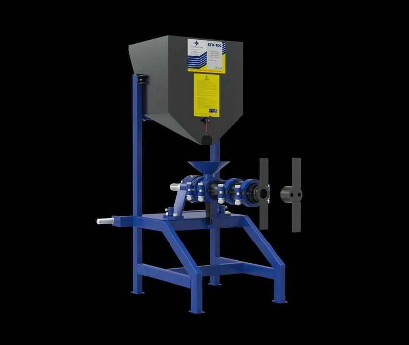 Extruder EGK-100 la priza de putere a tractorului PTO 100 kg/h NOU Garantie 24 luni Livrare rapida