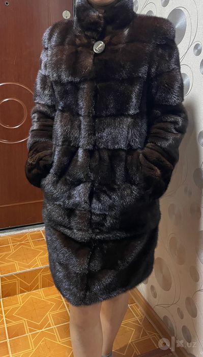 Шуба Норковая натуральная