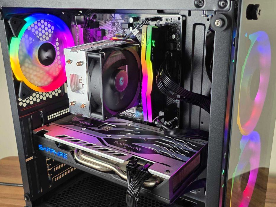 Нов | Ryzen 5500 | RX 580 | 16 GB RAM | NVMe | Геймърски