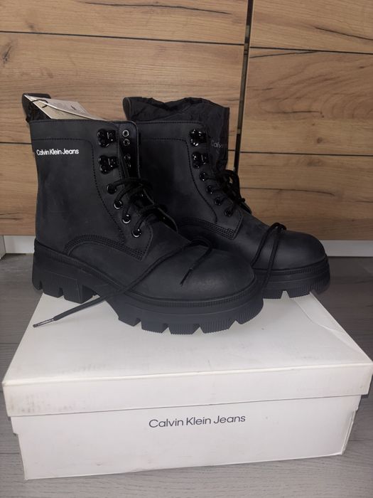 Calvin Klein Chunky Combat Boots