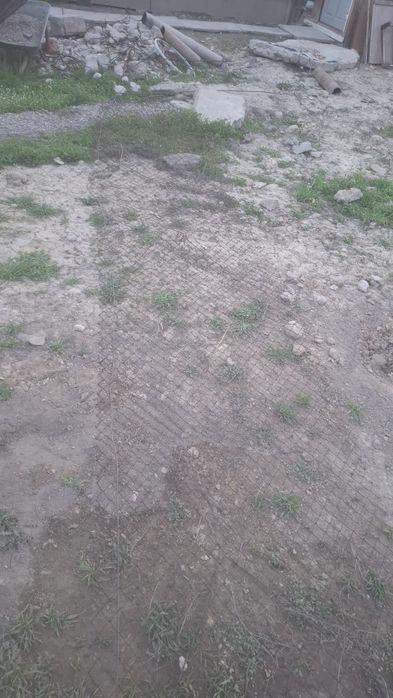 Сетка рабица в хорошем состоянии