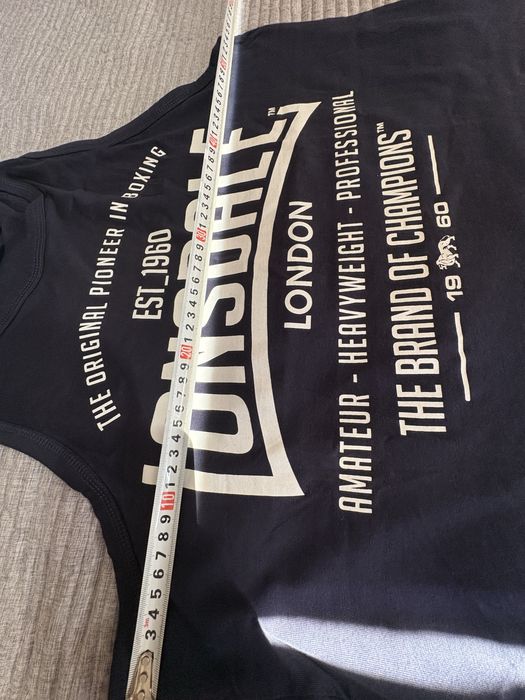 Мъжки потник Lonsdale, боксьорски модел, XXL