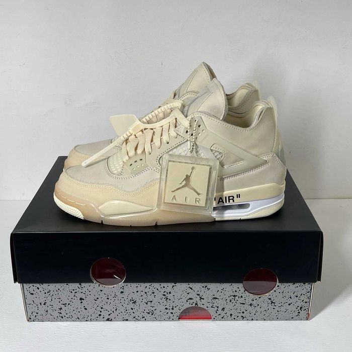 Jordan 4 Off-White (44) FULLBOX PREMIUM | Livrare rapida cu verificare