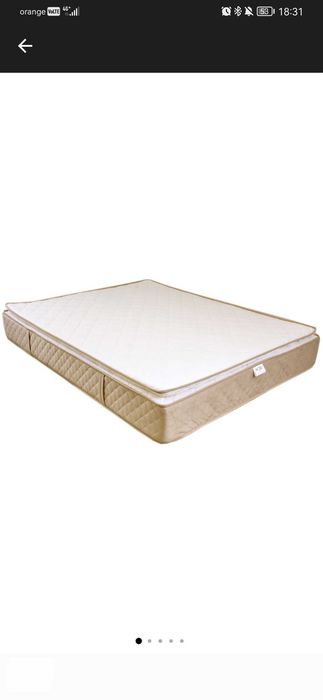 Saltea de pat cu topper 180x200