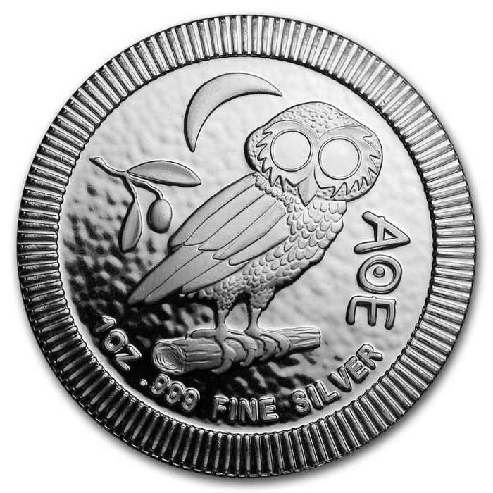 СРЕБРО 1 OZ 999 Ниуе, Руанда