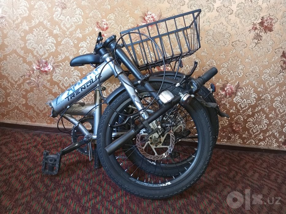 Складной скоростной велосипед,7- скоростей.