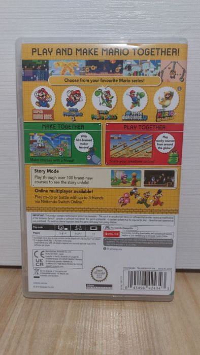 Super Mario Maker 2 за Nintendo Switch – Нова / Неизползвана