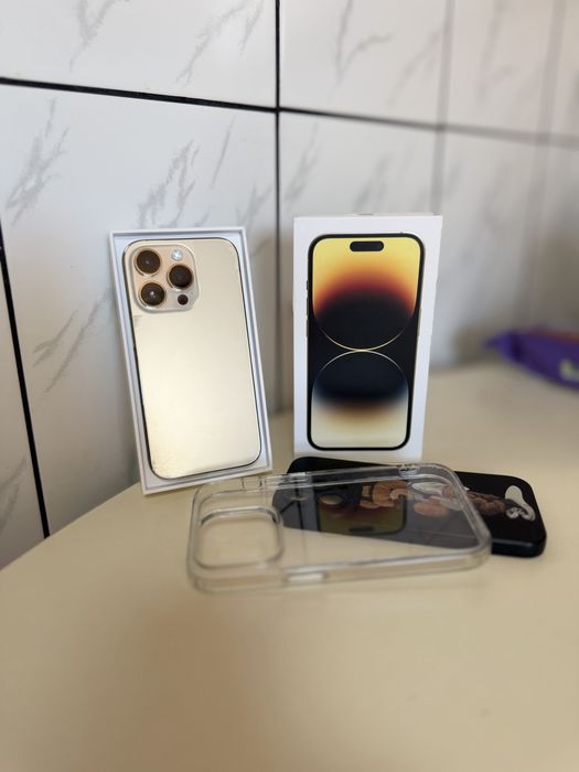 iPhone Apple 14 Pro Gold   Ca Nou  , 17 Pro max