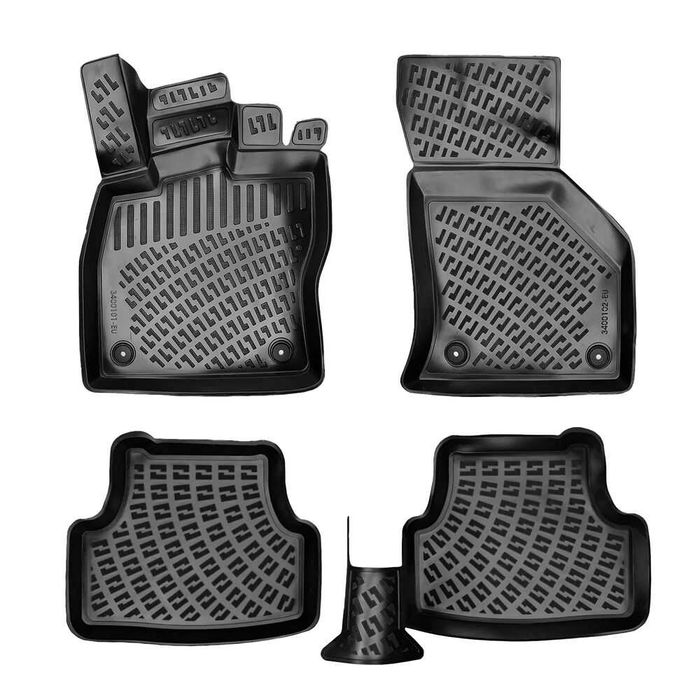 Гумени стелки RizLine за Seat Ateca (KH7) 2016+ Сеат Атека (КХ7)