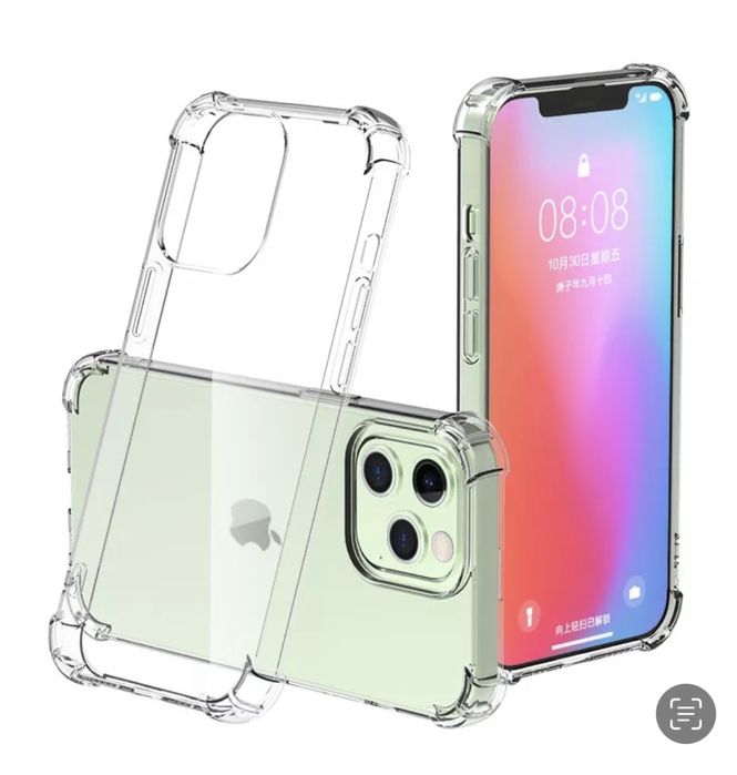 Husa Air Bag Colturi Tari Clar Iphone 14/15/16/16E/17/PRO/MAX/PLUS/AIR