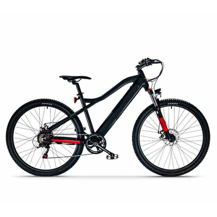 Bicicleta electrica 27.5 inch, 250W, acceleratie, autonomie asistata, aluminiu, Shimano 7 viteze
