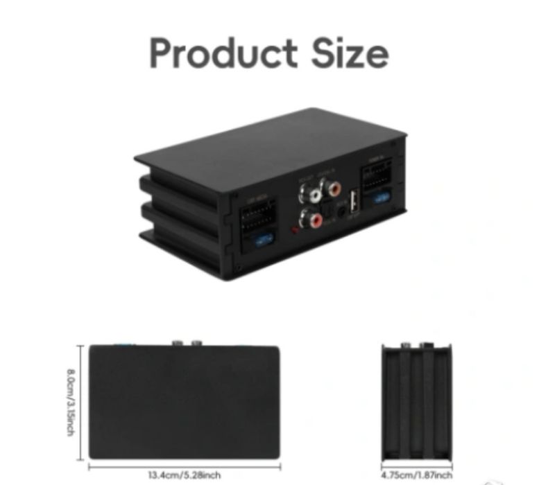 DSP Audio усилвател за автомобил