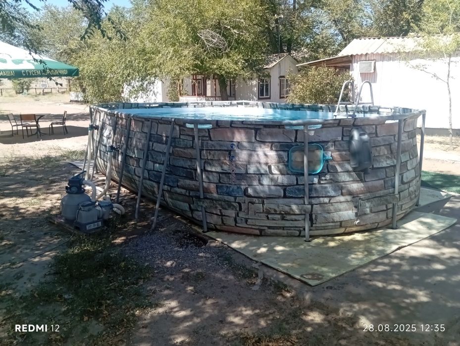 Бассейн каркасный