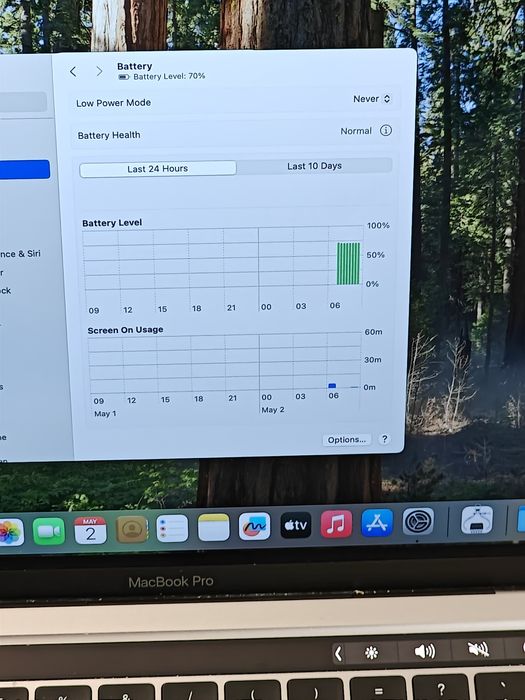 Macbook pro Touch Bar A2338 M1 , RAM 8 GB , Ssd 256