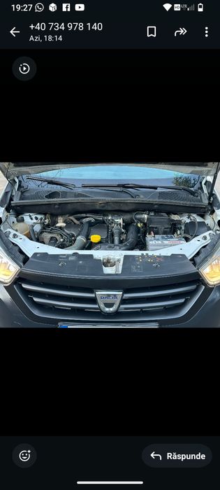 Dacia Dokker 1.5 dci euro 6 90 cp 2016/10