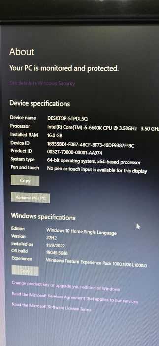 PC I5 6600 Gaming