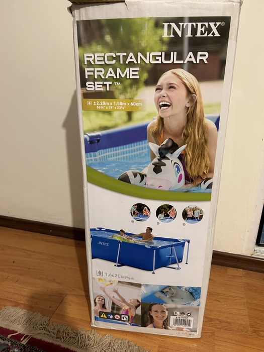 Каркасный бассейн Intex Rectangular Frame Set