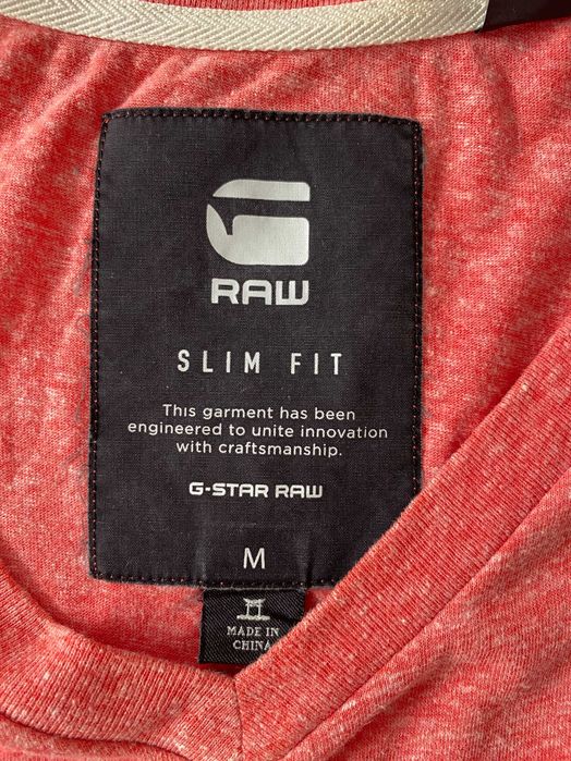 Дамска розова тениска G-STAR RAW оригинал