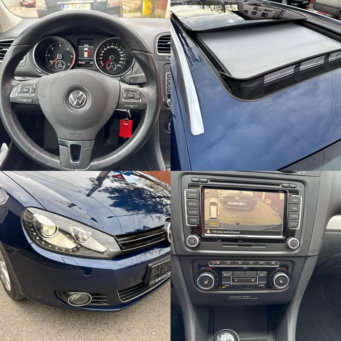 Vw Golf6 Bi-xenon/Panoramic/Camera marșarier/Navigație