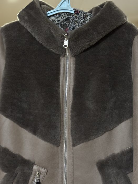 Двухстороняя дубленка