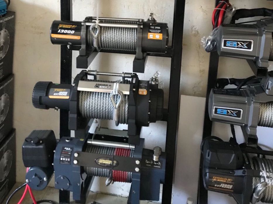 Troliu electric Dominator 17000 lbs HD 12V platforma 4x4 auto