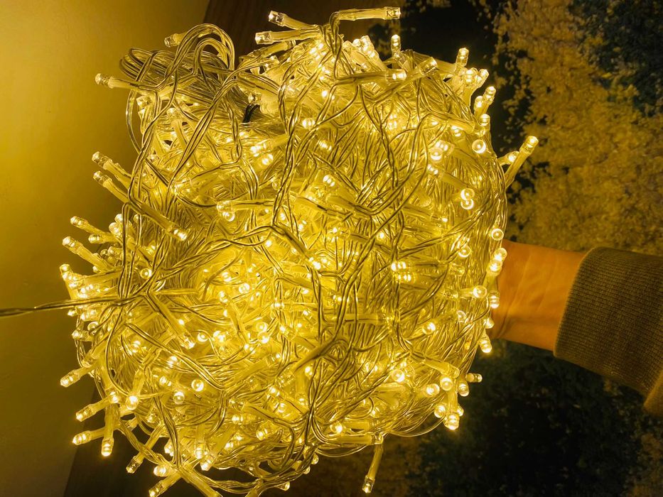 Instalație 50 m cu  1000 led uri