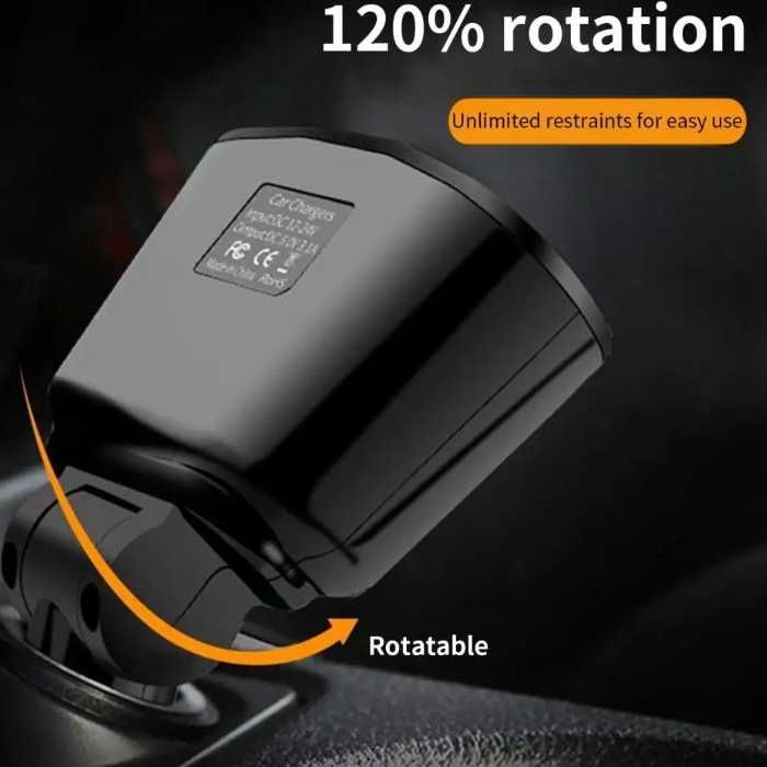 Разклонител за запалка + волтметър PG152