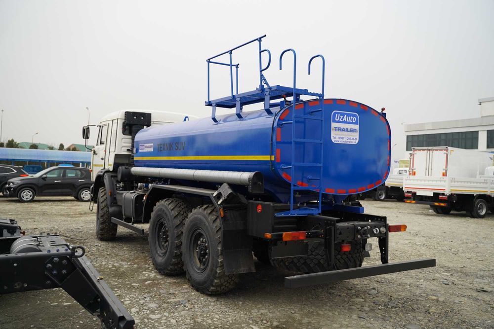 Автоцистерна водовоз КамАЗ 43118, 1048, 10 6x6 - 10 куб,м (тех.вода)