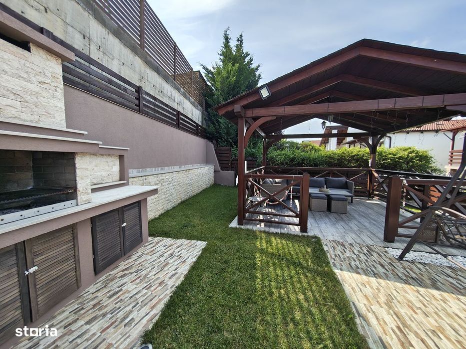 Duplex Narciselor, panoramă, teren 365mp, Birou exterior - Foișor 16mp