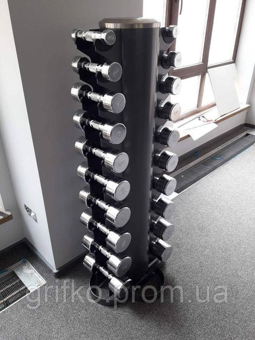 Гантель набор со стойкой 1кг-10кг