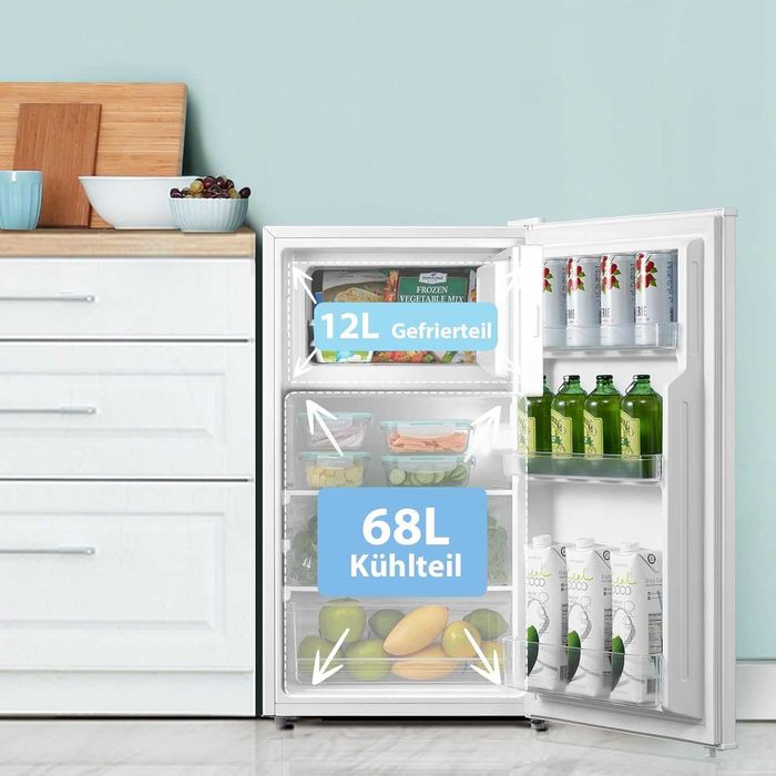 Мини хладилник с фризер Comfee RCD80WH3(E) 80L