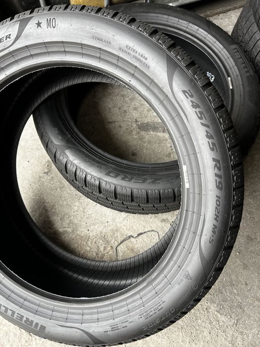 4 anvelope iarna  275/40/19 + 245/45/19 * , Bmw X3 , Seria 7 ,5 GT , Pirelli , DOT 2024/2025 , 6.7-7.4 mm