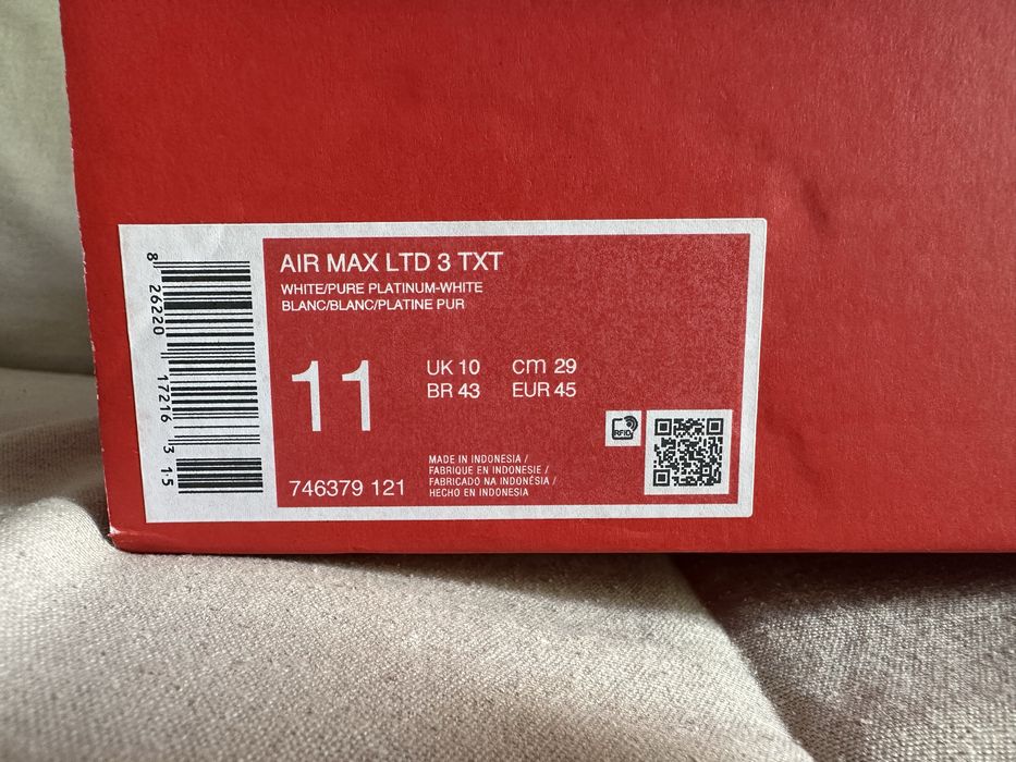 Nile air max LTD 3 Оригинални!!!