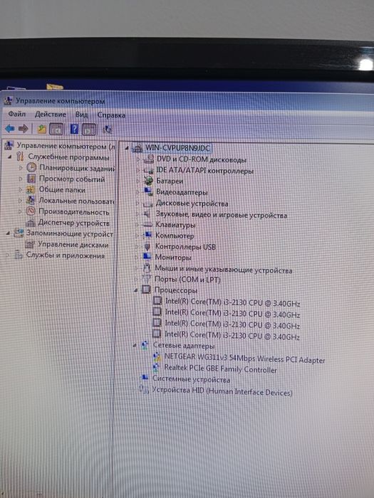 Продам настольный компьютер core i3