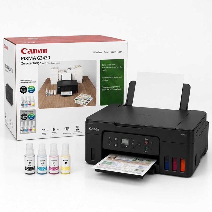 Canon PIXMA G3430 Black 3 в 1 (Принтер / Сканер / Копир) Wi-Fi Новый