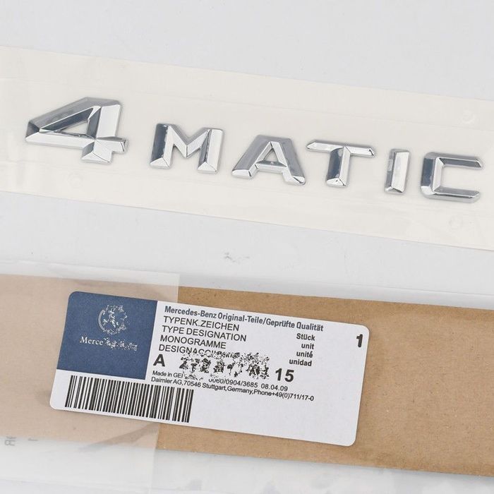 Емблема за Мерцедес Mercedes 4Matic