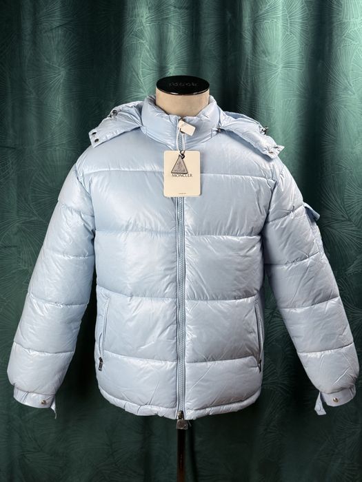 Geaca Moncle Baby blue marimea  M