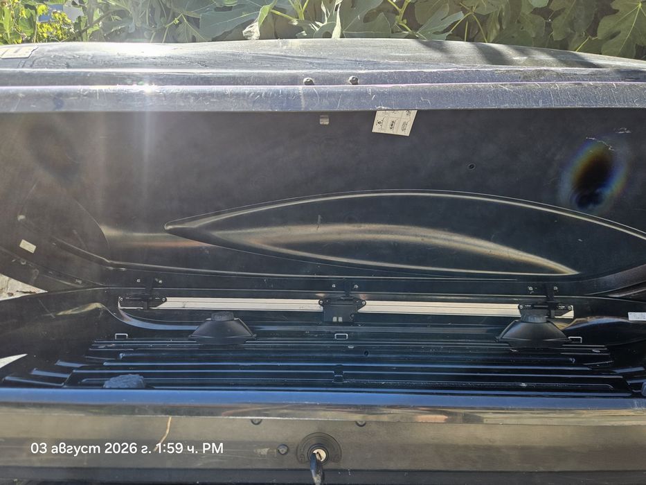 Thule roof box  кутия куфар за багаж за покрива на автомобила Автобокс