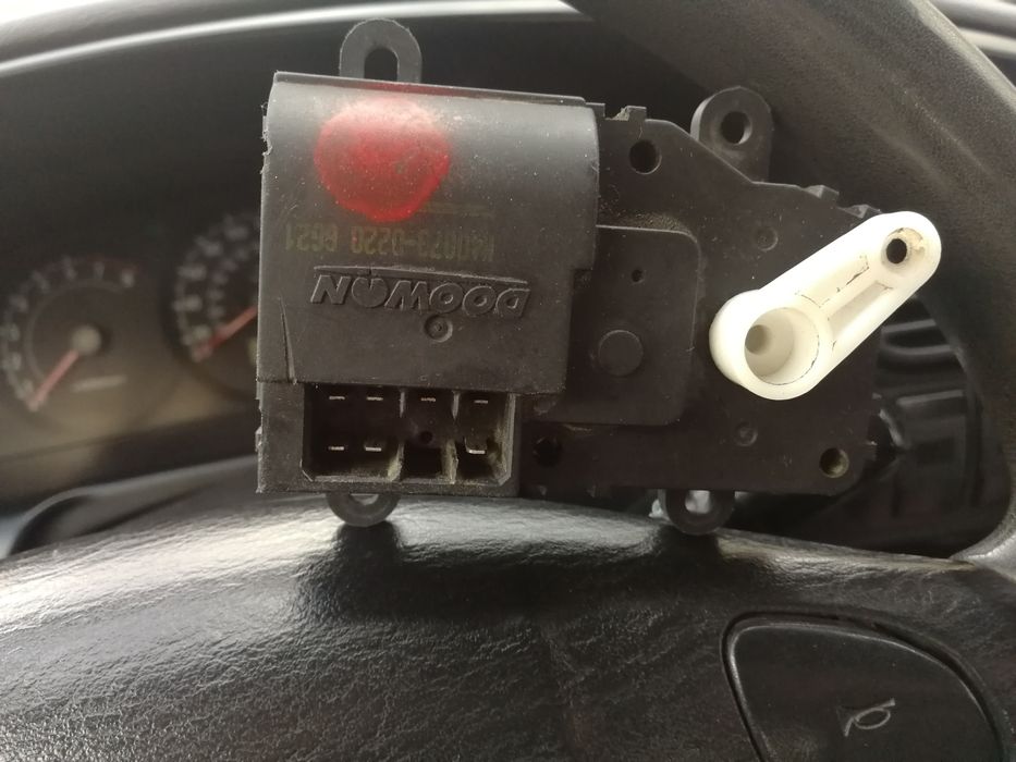 Сервопривод заслонки печи