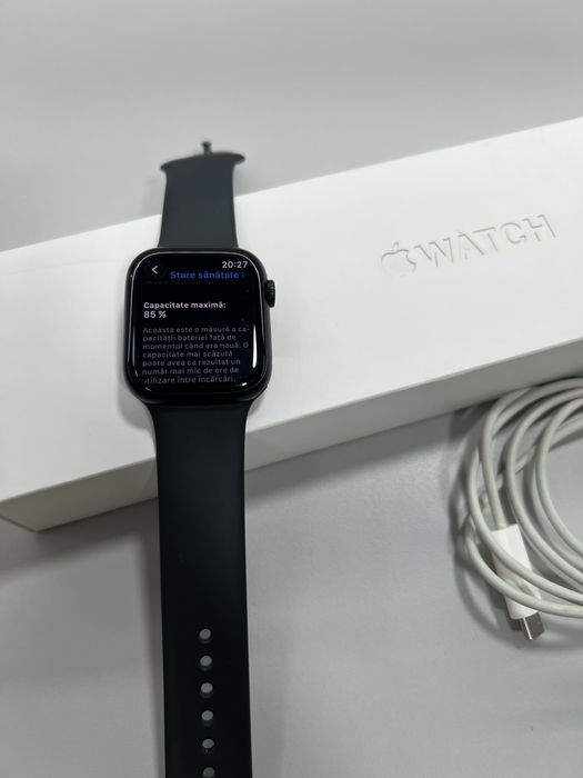 Apple Watch Series 7 45mm Black 32GB 85%