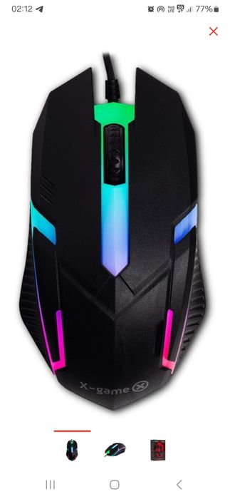 Мышка проводная USB