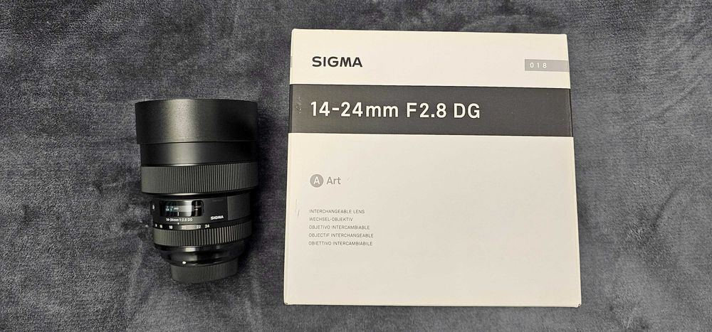 Sigma 14-24mm F2.8 Art - Nikon F + suport filtre + CPL si ND1000