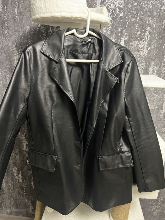 Пиджак натуральная кожа