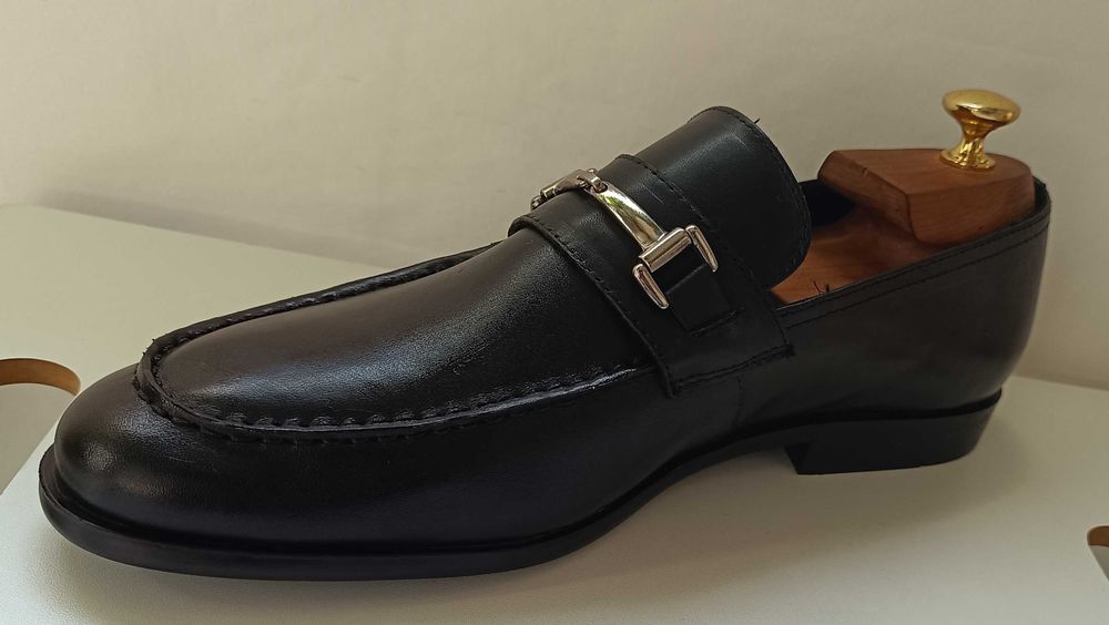 Pantofi loafer 43 bit premium About You NOI piele naturala moale