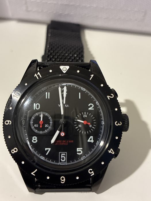 Yema Armee de L’air, dimetru 41 mm, meca quartz